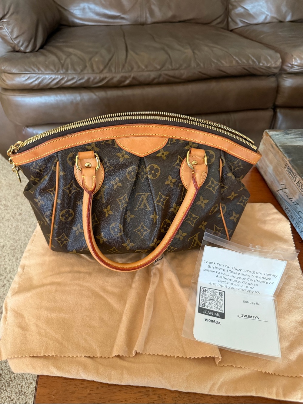 Louis Vuitton Tivoli PM Monogram Vintage Handbag - Picture 7 of 16